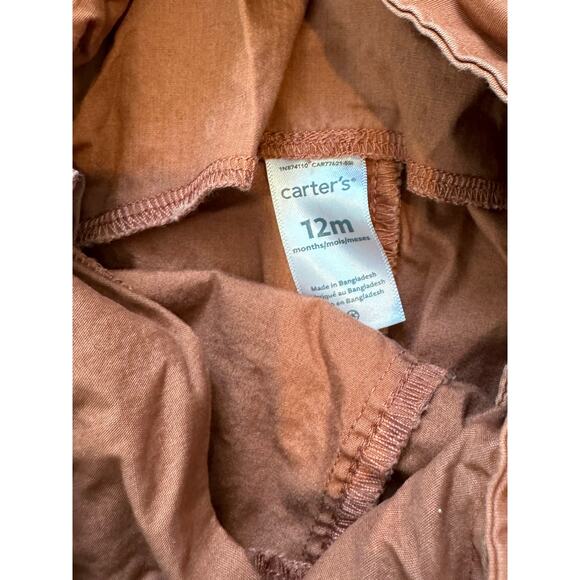 Carters BABY overalls size 12 months, Overalls & shirt; - Picture 3 of 10